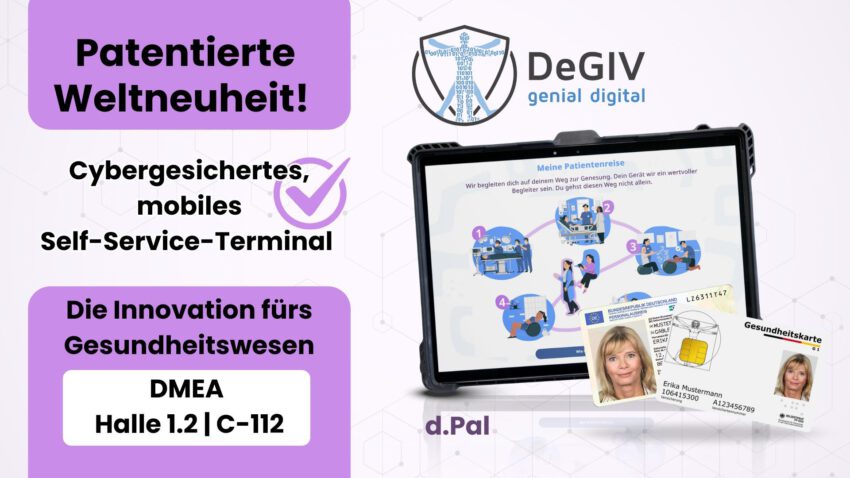 Die DMEA 2025 ist für uns gestartet!